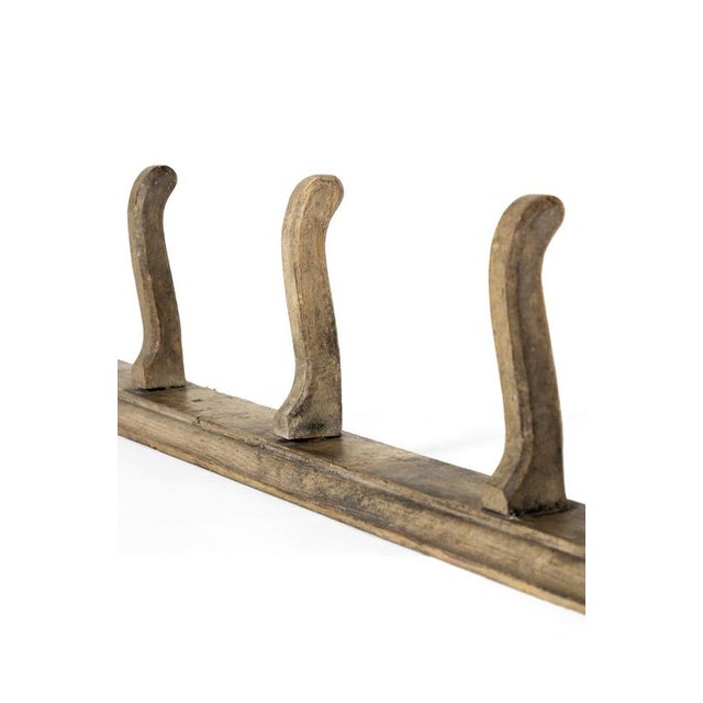 19th Century Pine Coat Hooks For Sale - Image 6 of 11