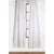 2020s Starburst 44" X 84" White Applique Curtain For Sale - Image 5 of 5