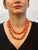 Signed Tiffany & Co. Vintage Natural Coral & Yellow Gold Bead Necklace, 38" Long For Sale - Image 13 of 18