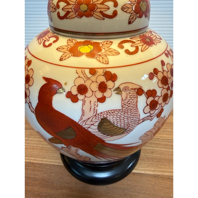 Shibui Ware Ginger Jar Table Lamp For Sale In San Francisco - Image 6 of 12