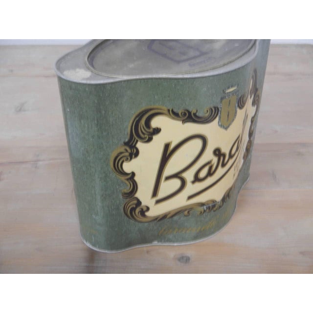 Cream Baratti Candy Container, 1950s For Sale - Image 8 of 9