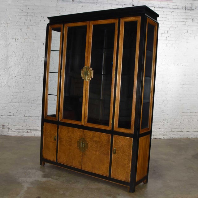 Large Chin Hua China Display or Bookcase by Raymond K. Sobota