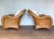 French Coastal Boho Bamboo and Rattan Conservatory Studio Armchairs, 1970s, Set of 2 For Sale - Image 6 of 18