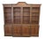 1900-1909 Georgian Style Mahogany Breakfront - Display Hutch For Sale