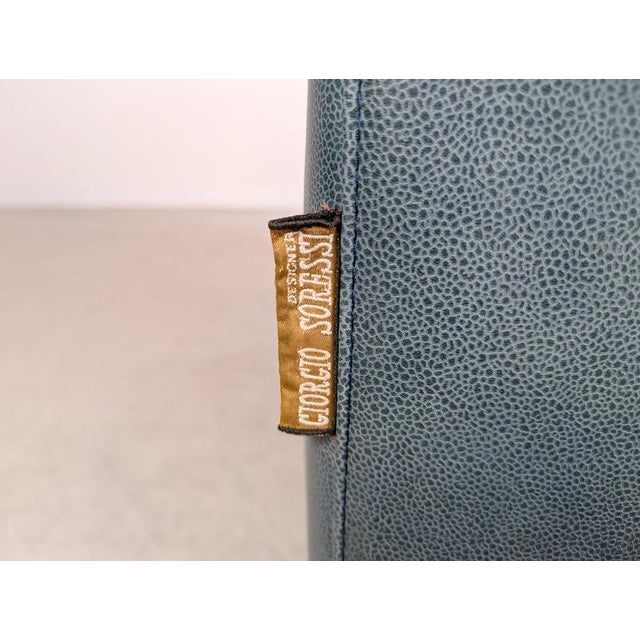 Sofa and Ottoman by Giorgio Soressi, 1990s, Set of 2 For Sale - Image 14 of 15