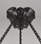 French Art Deco Pendant Light by Daum & Majorelle - 1925 Cameo Chandelier France For Sale - Image 13 of 14