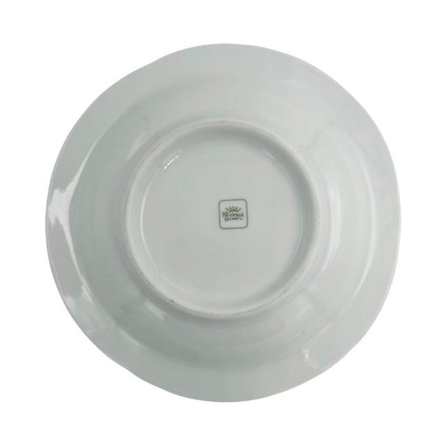 Ceramic Vintage Hotel Santa Caterina Amalfi White Ceramic Ashtray Catchall For Sale - Image 7 of 8