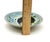 Ceramic Vintage Mid-Century Style Signed Kerry Hand-Painted Portrait Studio Pottery Bowl Description For Sale - Image 7 of 7