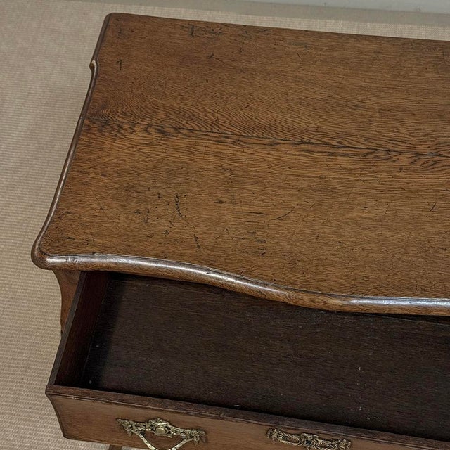 18th Century Dutch Oak End Table With Cabriole Legs For Sale - Image 16 of 18