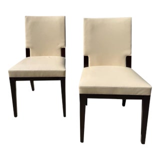 Holly Hunt Jennifer Side Chairs- A Pair For Sale