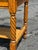 American 19th C. Tiger Oak One-Drawer Library Table - Twist Legs + Highly Detailed For Sale - Image 3 of 17
