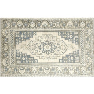 1960s Turkish Oushak Rug For Sale