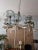 Antique Chandelier in Chrome and Glass by Holger Johansson, 1950s For Sale - Image 3 of 14