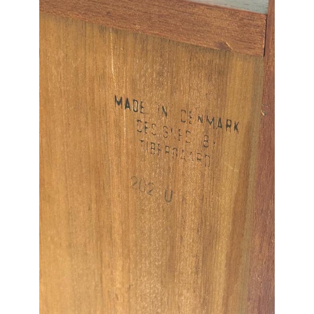 Danish Walnut Veneer Vanity from Tibergaard, 1960s For Sale - Image 9 of 11