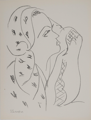 Henri Matisse, Femme réservée, Lithograph