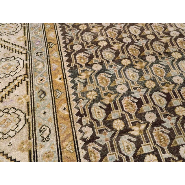 Rustic Galerie Shabab Collection Mid-20th Century Persian Malayer Gallery Carpet For Sale - Image 3 of 7