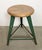 Industrial Green Workshop Stool, 1960s For Sale - Image 13 of 17