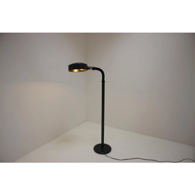 Vintage Freestanding Bowl-Shaped Reading Floor Lamp from Dijkstra, 1970s For Sale - Image 9 of 12