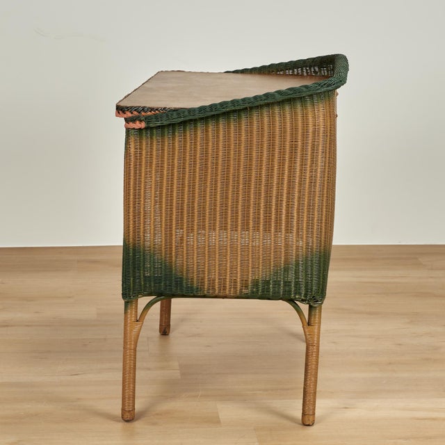 Two Piece Set of Antique Wicker by Lloyd Loom For Sale - Image 10 of 18