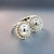 Silver 1990s Georg Jensen Estate Round Beaded Mens Cufflinks Silver, 2 Pieces For Sale - Image 8 of 12