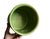 1960s Aldo Londi Ceramic Jadiniere Flower Pot in Green Colarate For Sale - Image 5 of 6