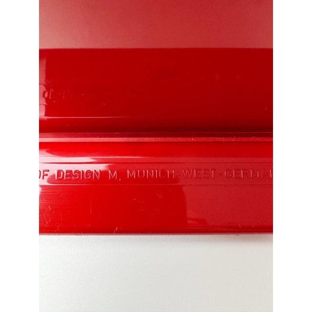 Red Vintage German Uten-Silo Unit by Dorothee Becker for Design M, 1960s For Sale - Image 8 of 11