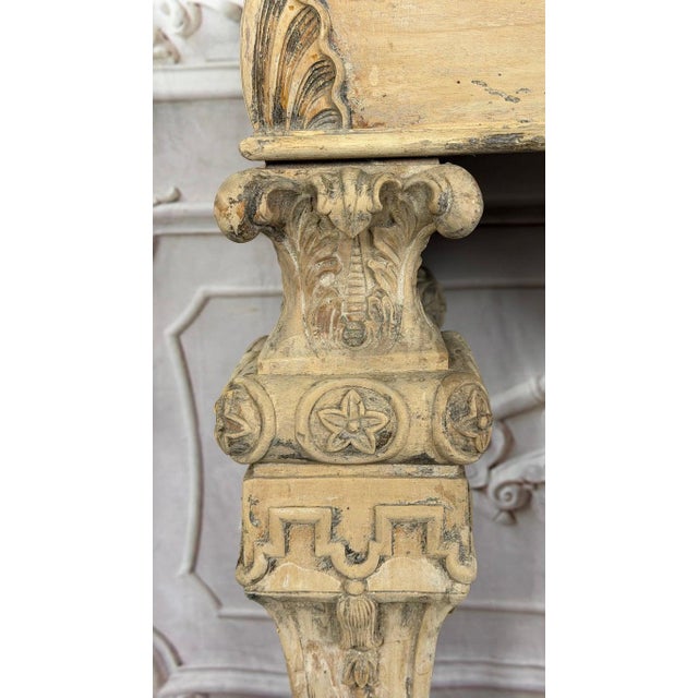 Pair of French Baroque Louis XIV Style Console Tables For Sale - Image 16 of 18