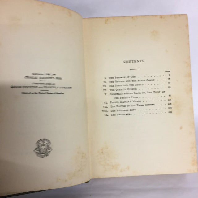 Frank R. Stockton Antique Books - A Pair For Sale - Image 4 of 11