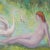 1962 Otto Rothenburgh Modernist Nude Nature Original Oil Painting For Sale In New York - Image 6 of 14