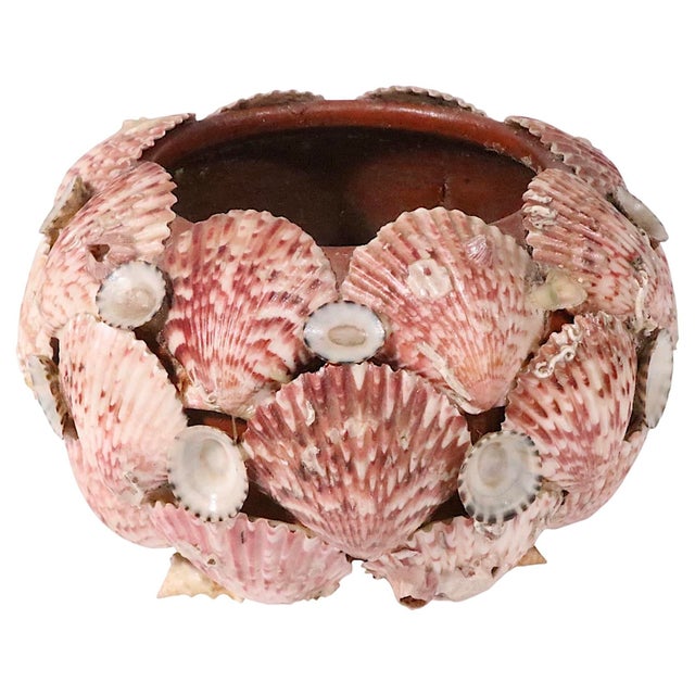Vintage Decorative Shell Bowl For Sale - Image 10 of 10
