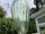 Antique Sea Green Ribbed Footed Vase by James Powell for Whitefriars, 1880s For Sale - Image 10 of 12