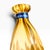 Vintage Murano Amber Swirl Art Glass Bud Vase, 1980s Italian Hand Blown (6" Height) For Sale - Image 14 of 15