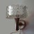 Mid-Century Modern Cut Crystal Wall Lamp, 1960s For Sale - Image 4 of 11