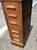 Early 20th Century Oak Filing Cabinet For Sale - Image 5 of 5