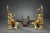 Louis XV Style Andirons in Gilt Bronze, Set of 2 For Sale - Image 5 of 18