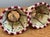 Vintage Needlepoint Floral Lamp Shades Pair For Sale - Image 4 of 14