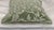 2020s Floral Embroidered Sage Washed Velvet Decorative Pillow Cover For Sale - Image 5 of 8