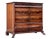 Vintage Danish Chest of Drawers in Flame Mahogany For Sale - Image 10 of 10