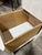 1980s Lane Post Modern Glass Top Desk For Sale - Image 5 of 11