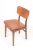 Mid-Century Side Chair in Rosewood and Patinated Leather by Gustav Bertelsen For Sale - Image 3 of 9