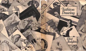 "Fashion Drawing" Book 1932 Hodgkin, Eliot