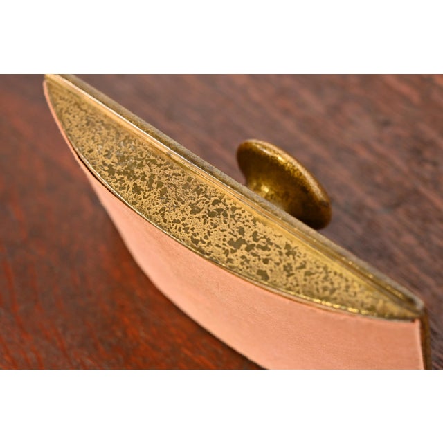 Tiffany Studios New York Zodiac Bronze Doré Rocker Blotter For Sale - Image 10 of 12