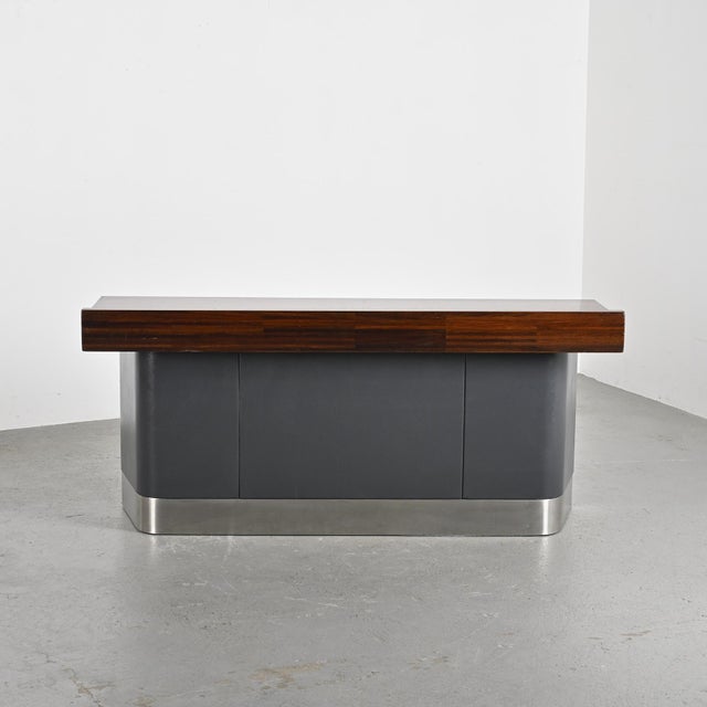 Reception Desk by Kenmochi for Tendo Mokko, Japan, 1966 For Sale - Image 12 of 17