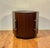 Striking 70's vintage mid-century modern octagonal cabinet/end table, featuring a rich, warm Brazilian Rosewood frame,...