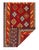 Tribal Pasargad DC Red Vintage Reversible Kilim Flat Weave For Sale - Image 3 of 4