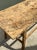 Vintage Rustic Wood Console Table For Sale - Image 4 of 12