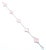 Late 20th Century Van Cleef & Arpels Pink Opal Vintage Alhambra Five Motif White Gold Bracelet For Sale - Image 10 of 14