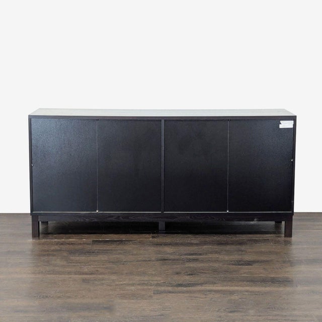Gang-Aspen Modern Dark Wood Sideboard With 4 Drawers and 4 Cabinets For Sale In San Francisco - Image 6 of 9