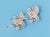 Contemporary Tous Diamond 18k White Gold Butterfly Huggie Earrings, 2 Pieces For Sale - Image 3 of 6