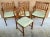 Offering One Of Our Recent Palm Beach Estate Fine Furniture Acquisitions Of A Set of 4 Johannes Andersen Teak Dining...